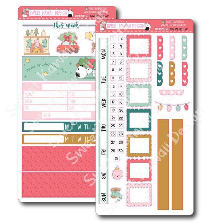 Weekly Kit - Trim the Tree - SIZE OPTIONS AVAILABLE