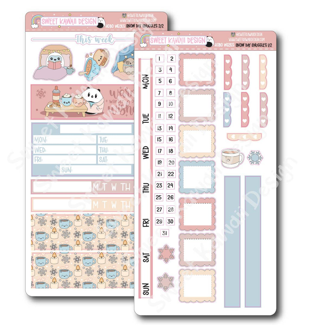 Weekly Kit - Snow Day Snuggles - SIZE OPTIONS AVAILABLE