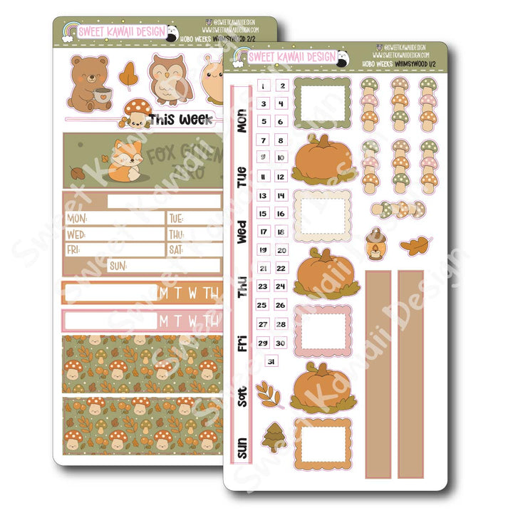 Weekly Kit - Whimsywood - SIZE OPTIONS AVAILABLE