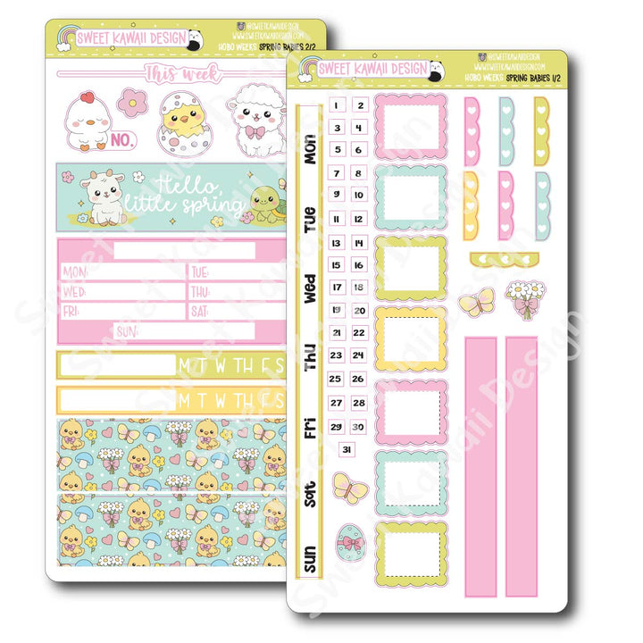 Weekly Kit - Spring Babies - SIZE OPTIONS AVAILABLE