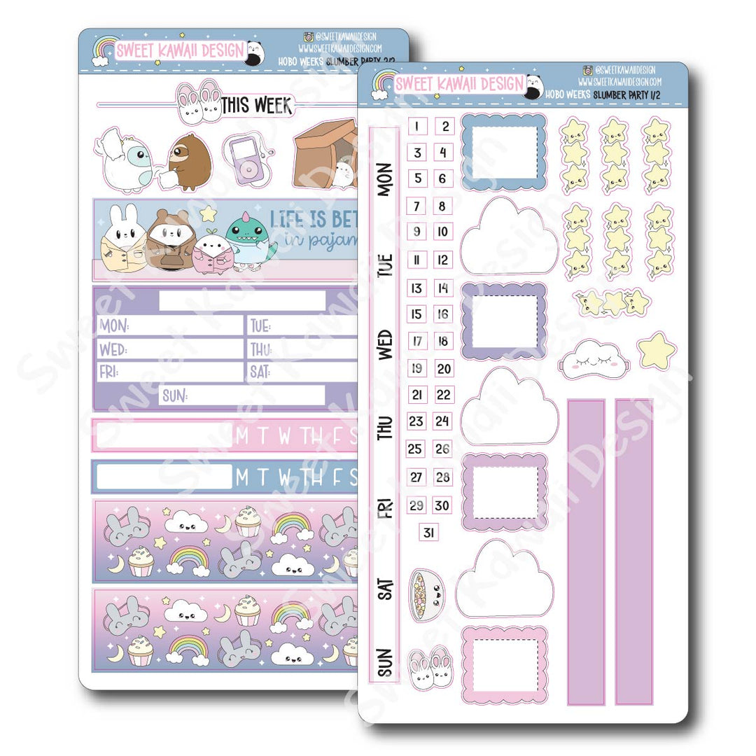 Weekly Kit - Slumber Party - SIZE OPTIONS AVAILABLE