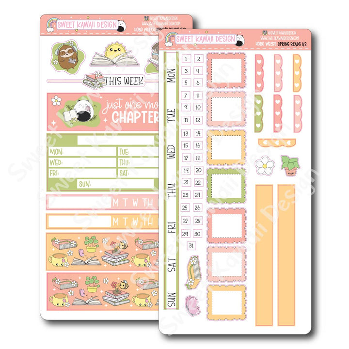 Weekly Kit - Spring Reads - SIZE OPTIONS AVAILABLE