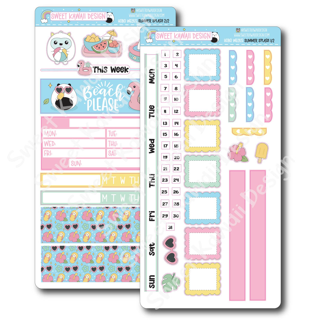 Weekly Kit - Summer Splash - SIZE OPTIONS AVAILABLE