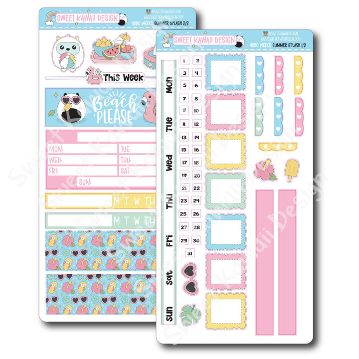 Weekly Kit - Summer Splash - SIZE OPTIONS AVAILABLE