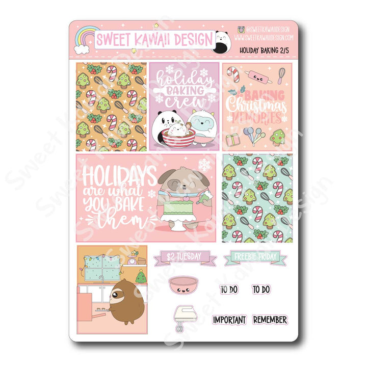 Weekly Kit - Holiday Baking - SIZE OPTIONS AVAILABLE