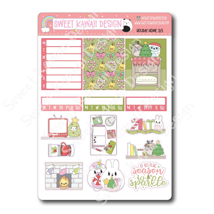 Weekly Kit - Holiday Home - SIZE OPTIONS AVAILABLE