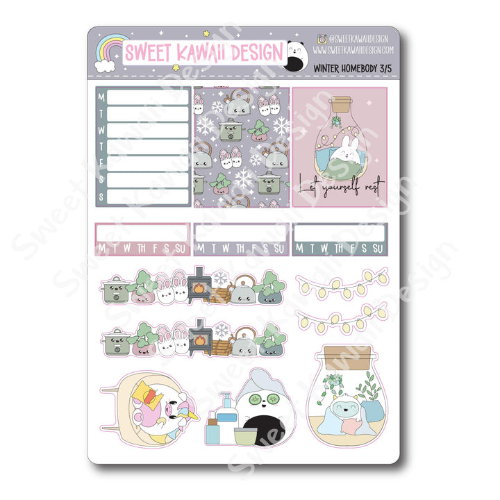 Weekly Kit - Winter Homebody - SIZE OPTIONS AVAILABLE