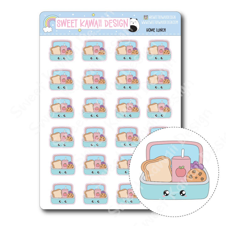 Kawaii Home Lunch Stickers