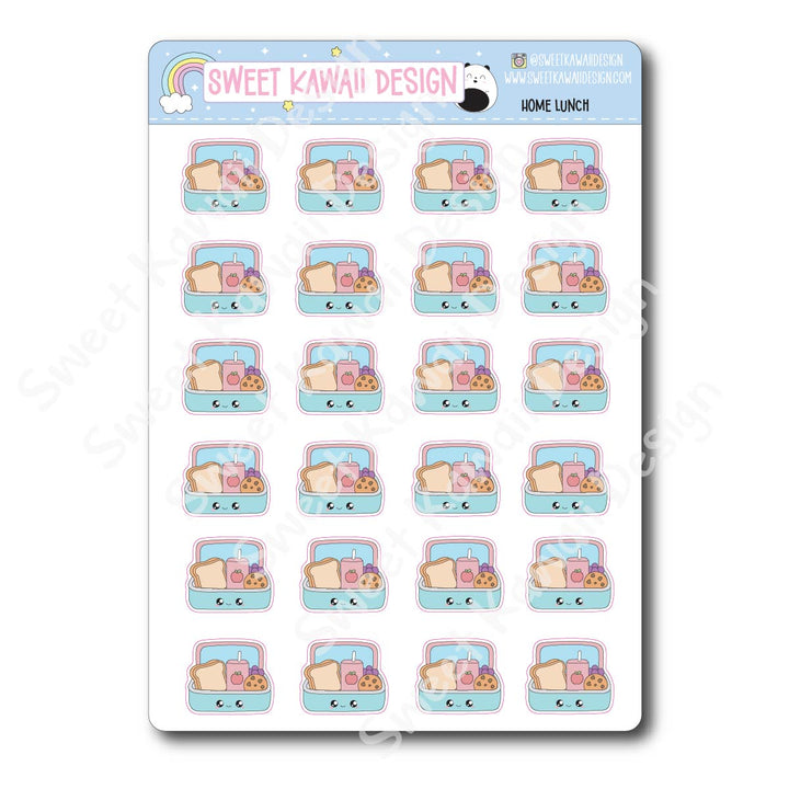 Kawaii Home Lunch Stickers
