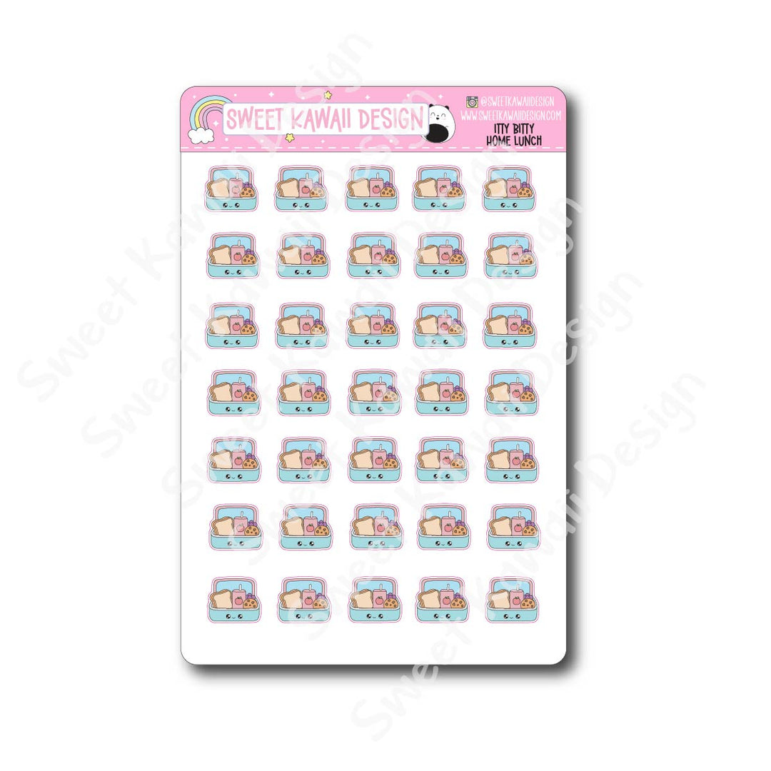 Kawaii Home Lunch Stickers