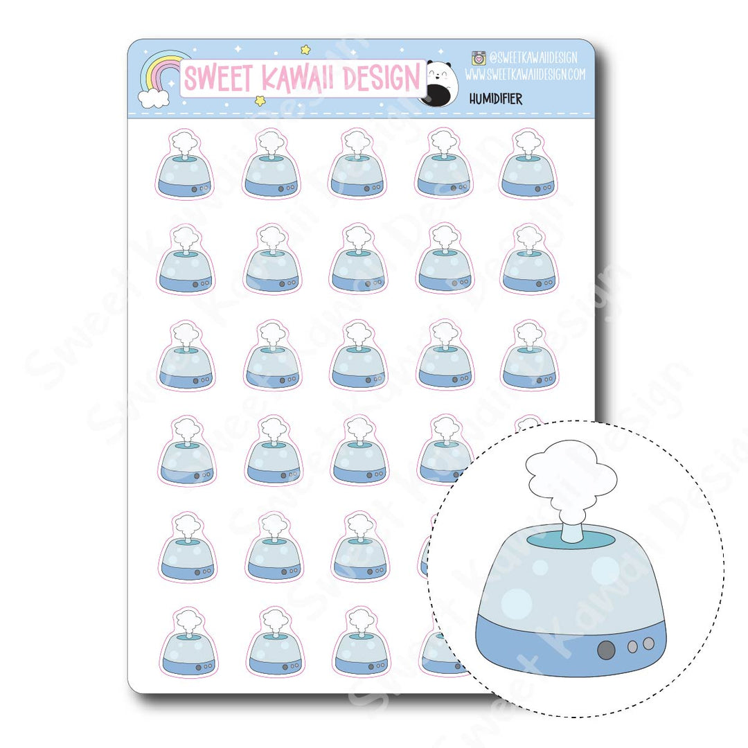Kawaii Humidifier Stickers
