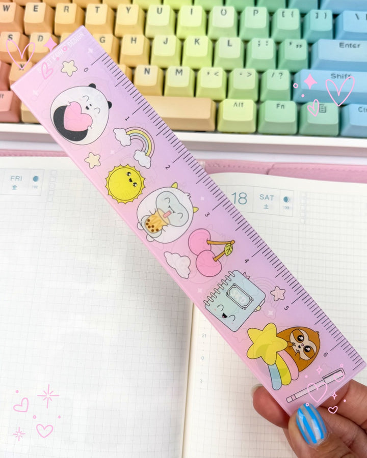 SKD Acrylic Ruler - Kawaii Fun