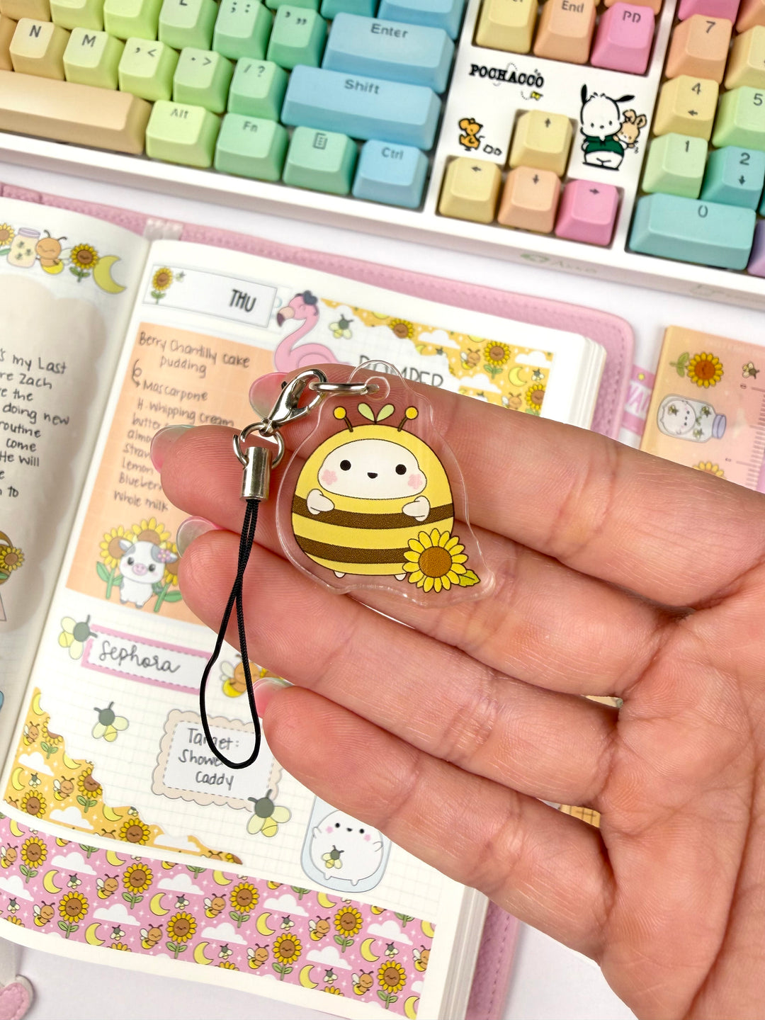 Acrylic Charm - Konnie Bee