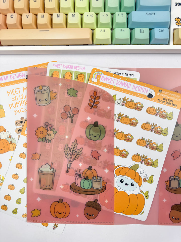 A5 Plastic Folder - Gourd Life