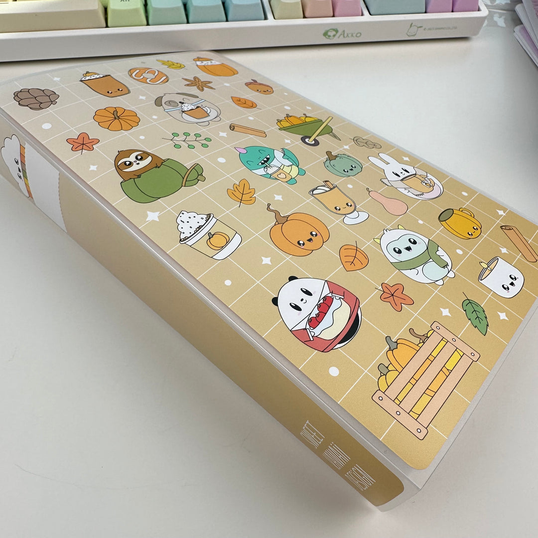 6x9 Large Sticker Album - Fall Mix