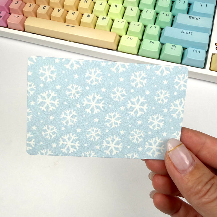 Metal Washi Card - Winter Wonderland