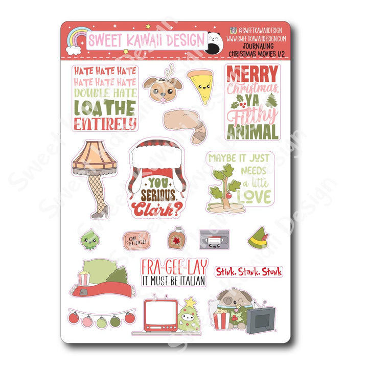 Journaling Kit - Christmas Movies