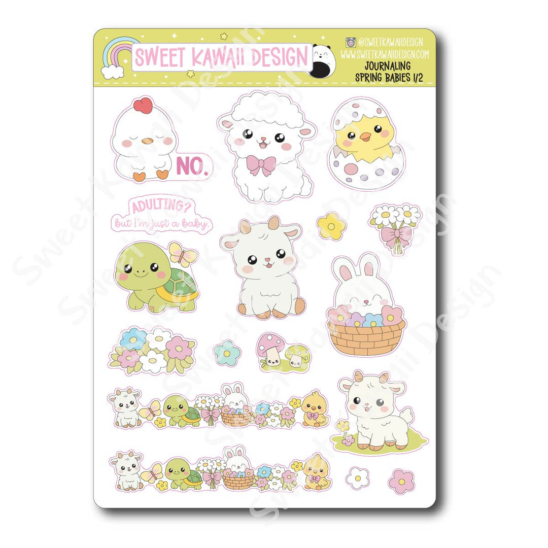 Journaling Kit - Spring Babies
