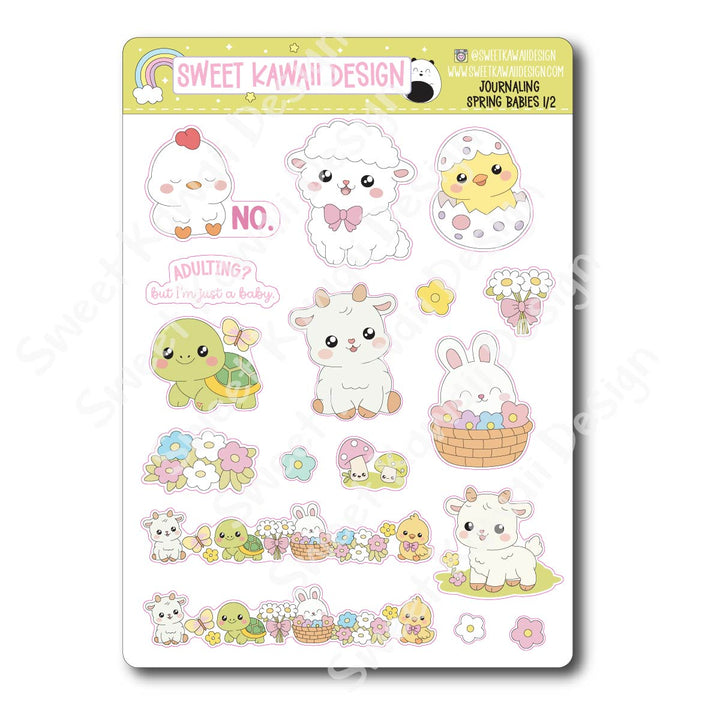 Journaling Kit - Spring Babies