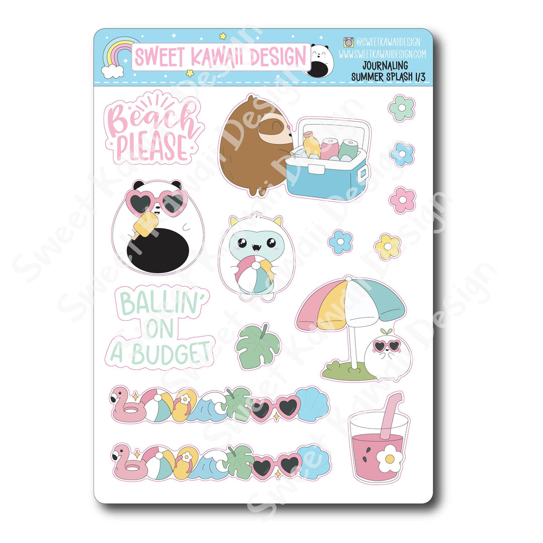 Journaling Kit - Summer Splash