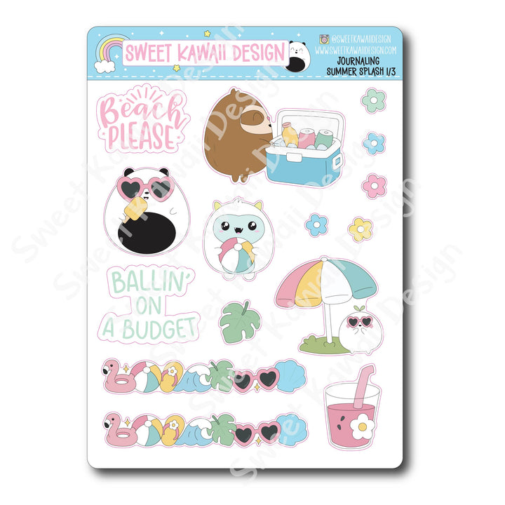 Journaling Kit - Summer Splash