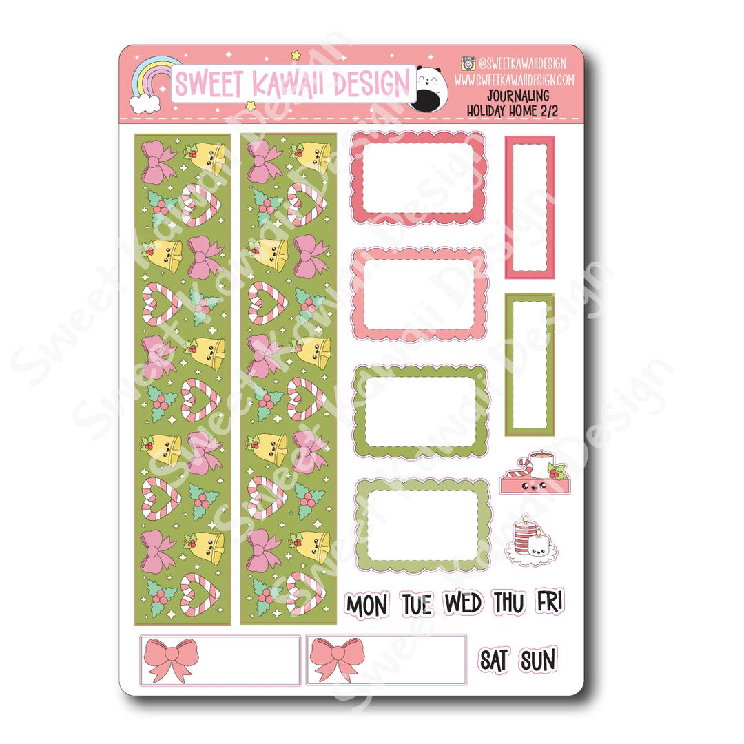 Journaling Kit - Holiday Home