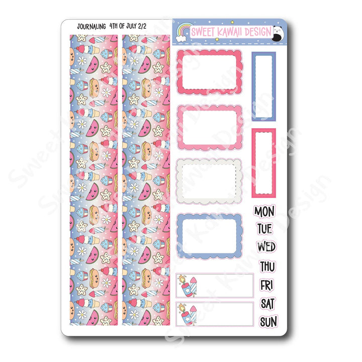 Journaling Kit - 4th of July