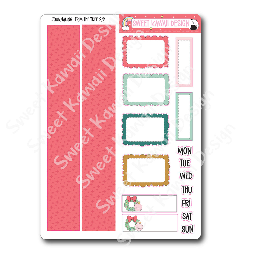 Journaling Kit - Trim the Tree