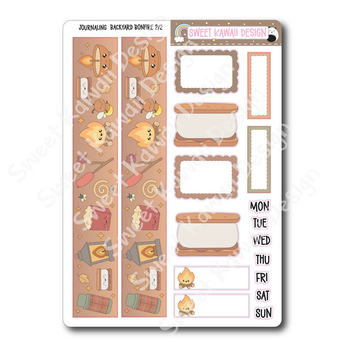 Journaling Kit - Backyard Bonfire
