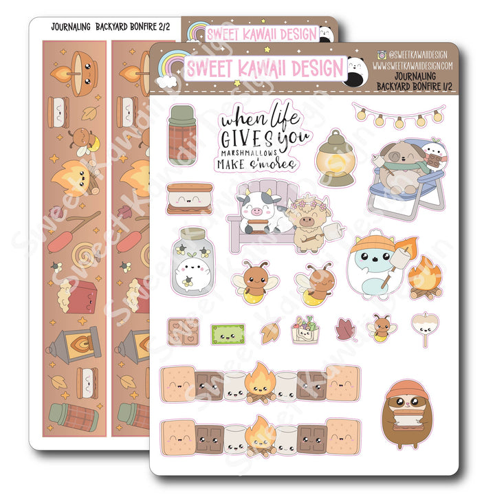Journaling Kit - Backyard Bonfire