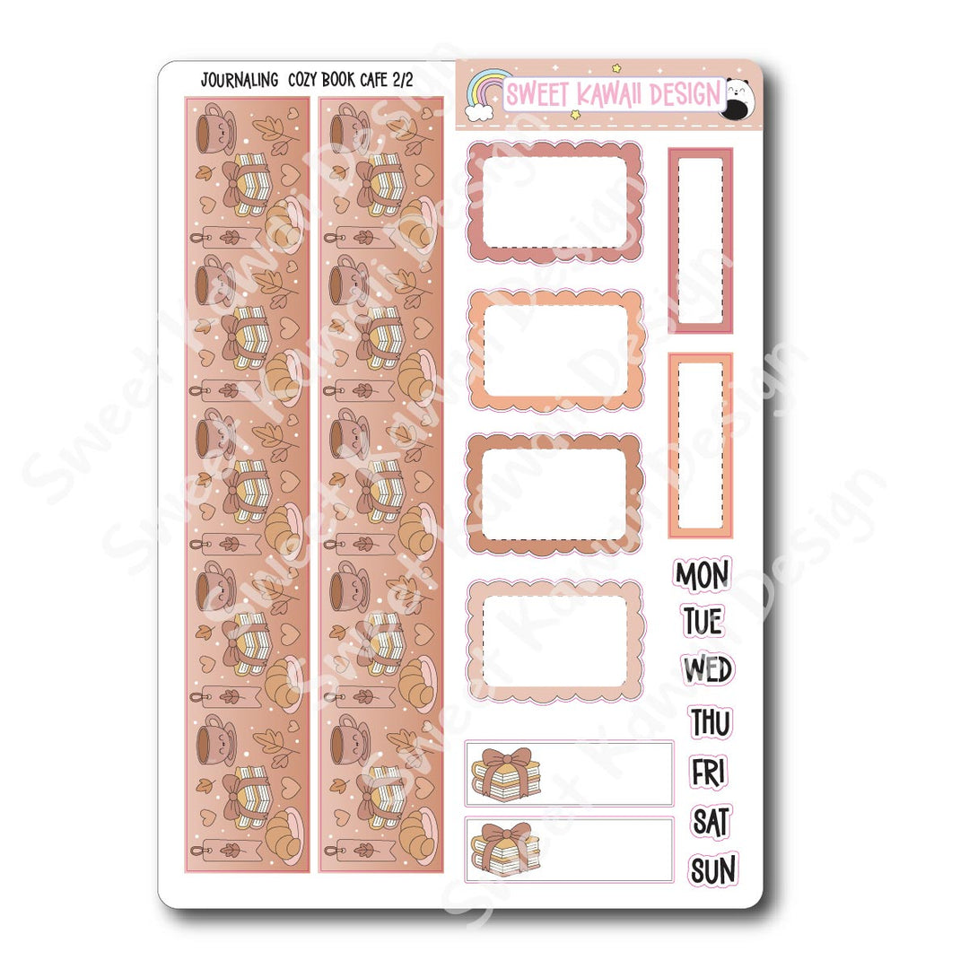 Journaling Kit - Cozy Book Cafe