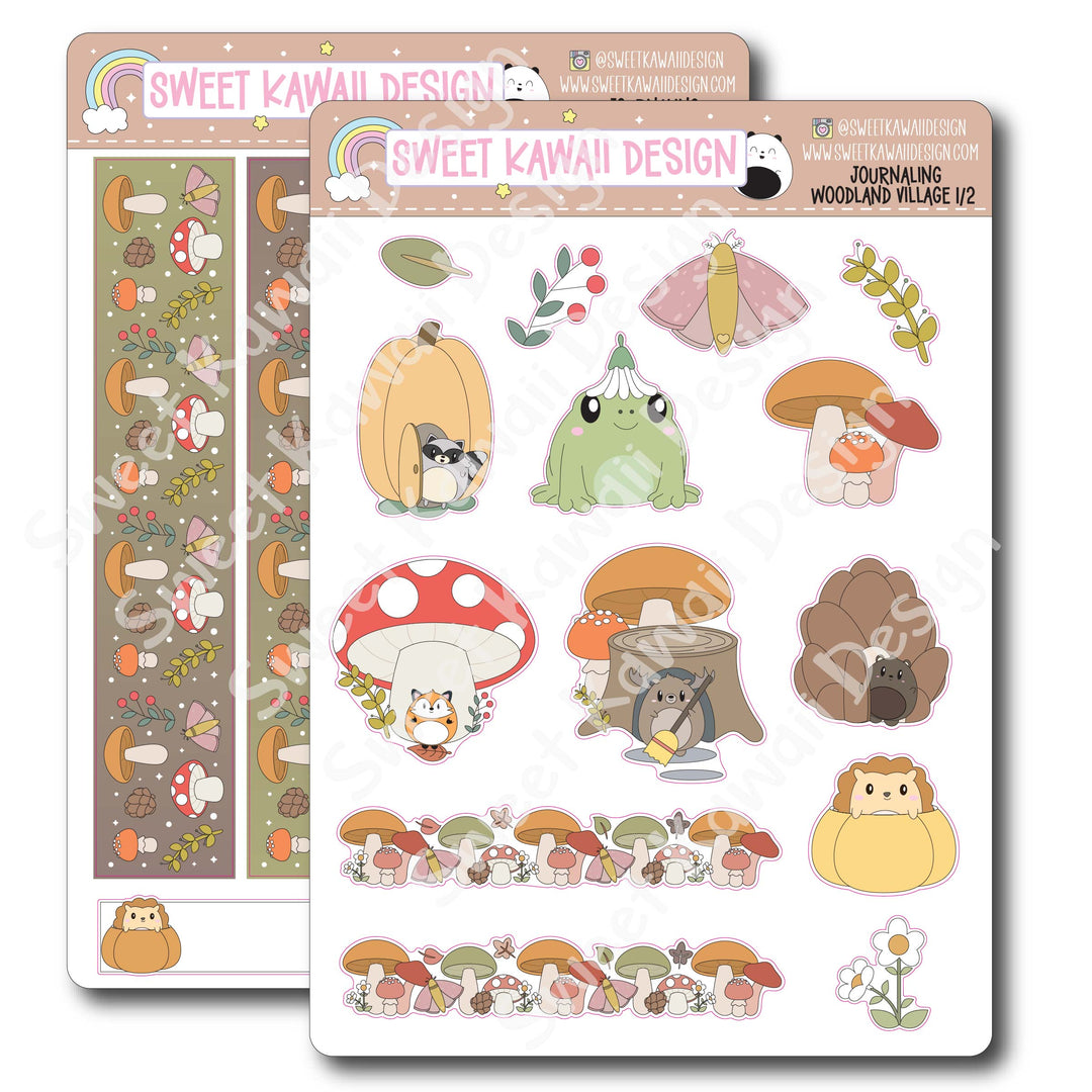 Journaling Kit - Woodland Village