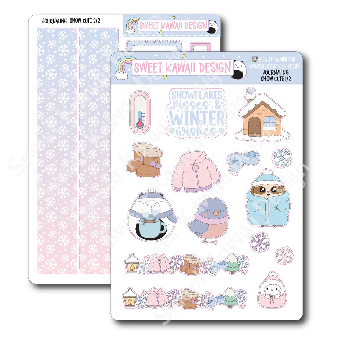 Journaling Kit - Snow Cute