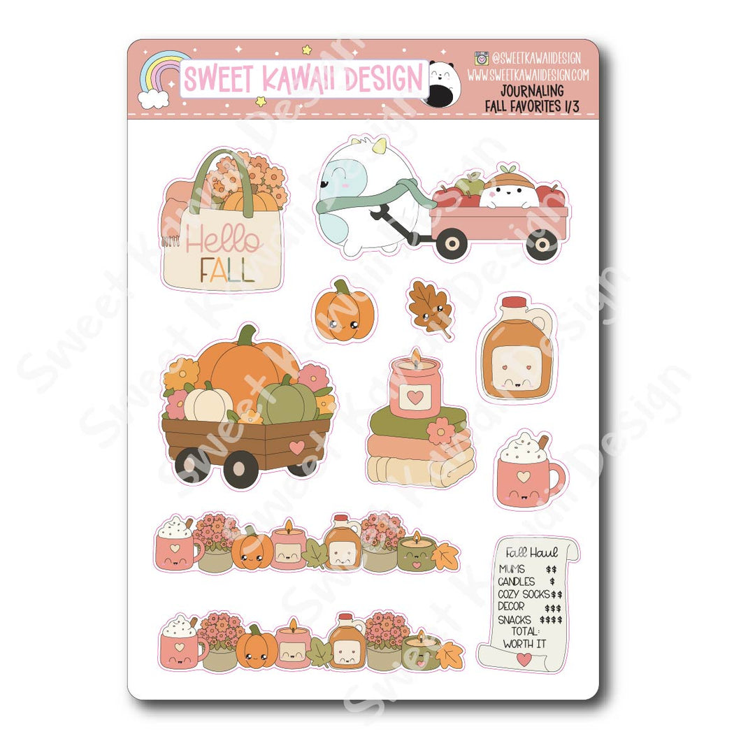 Journaling Kit - Fall Favorites