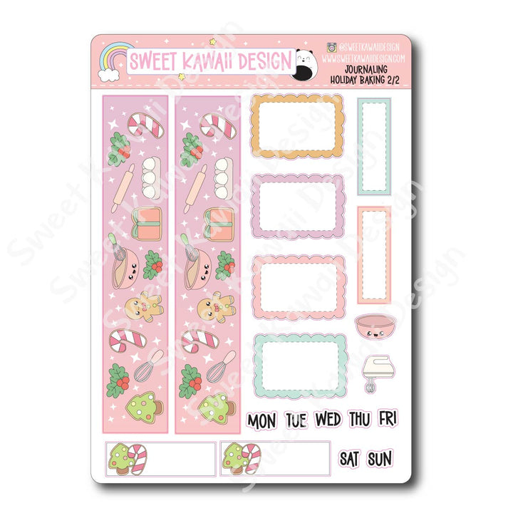 Journaling Kit - Holiday Baking
