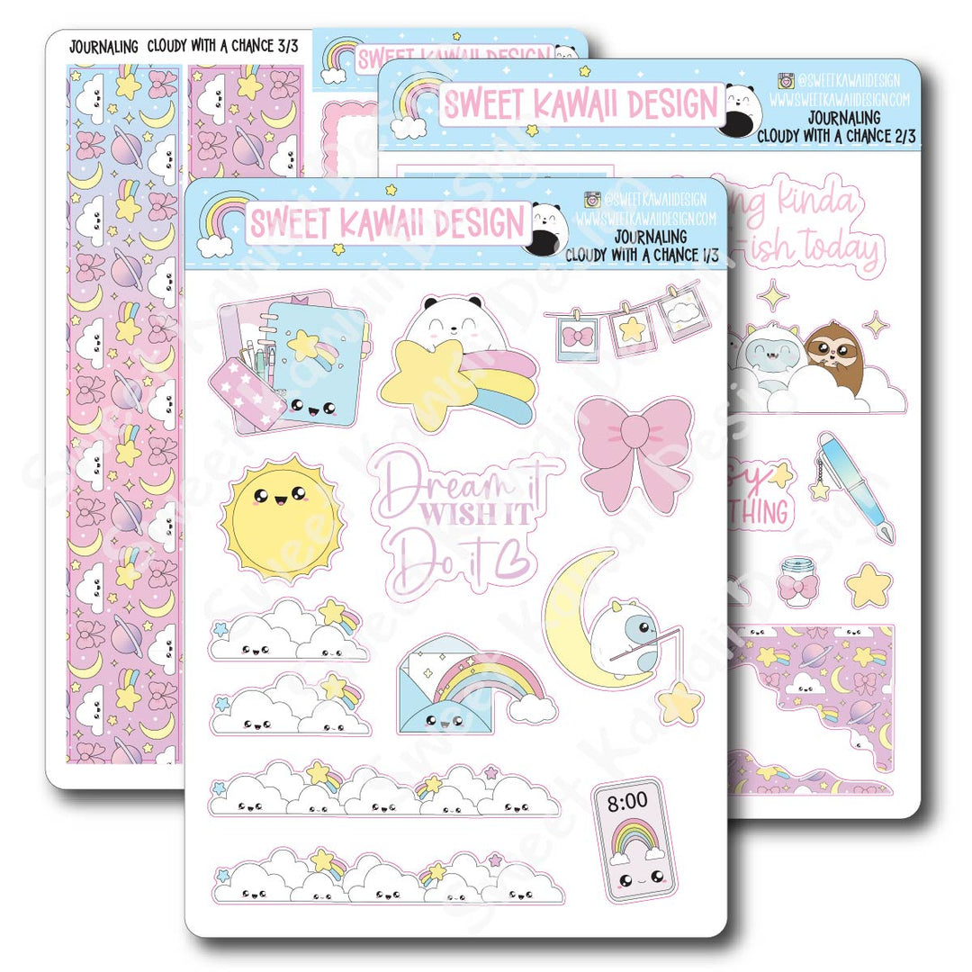 Journaling Kit - Cloudy With A Chance