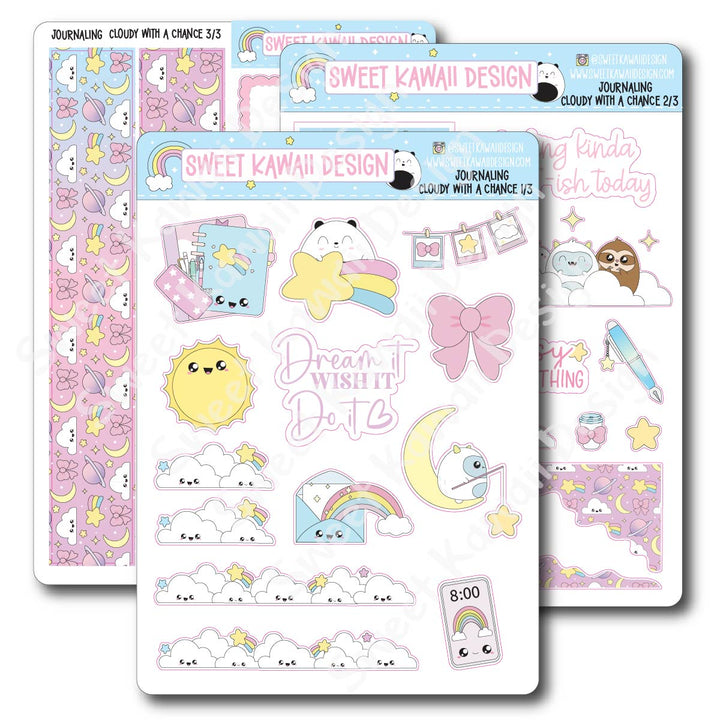 Journaling Kit - Cloudy With A Chance