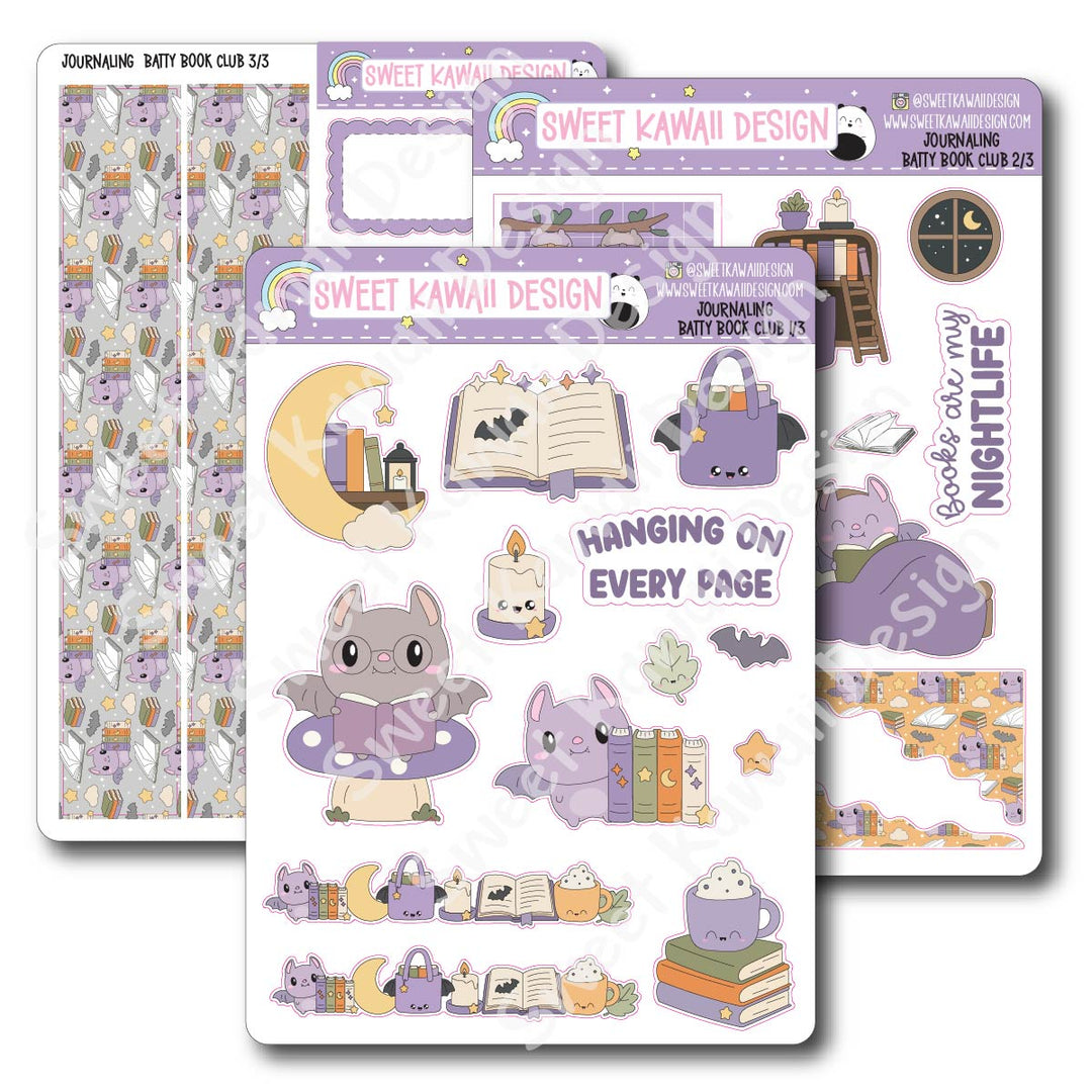 Journaling Kit - Batty Book Club