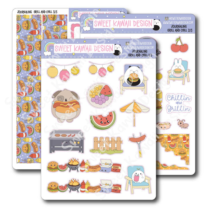Journaling Kit - Grill and Chill