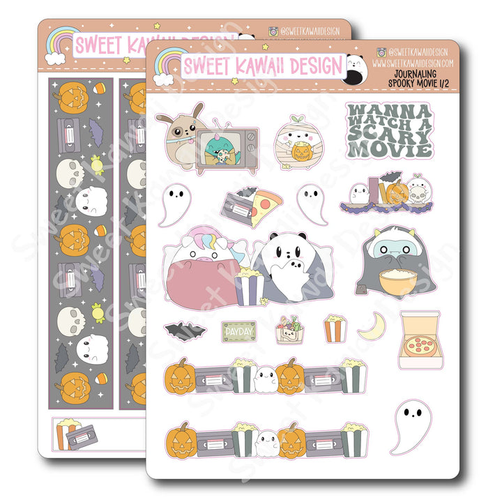 Journaling Kit - Spooky Movie