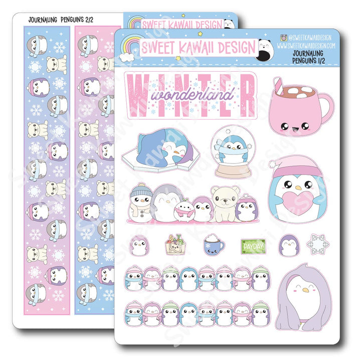 Journaling Kit - Penguins