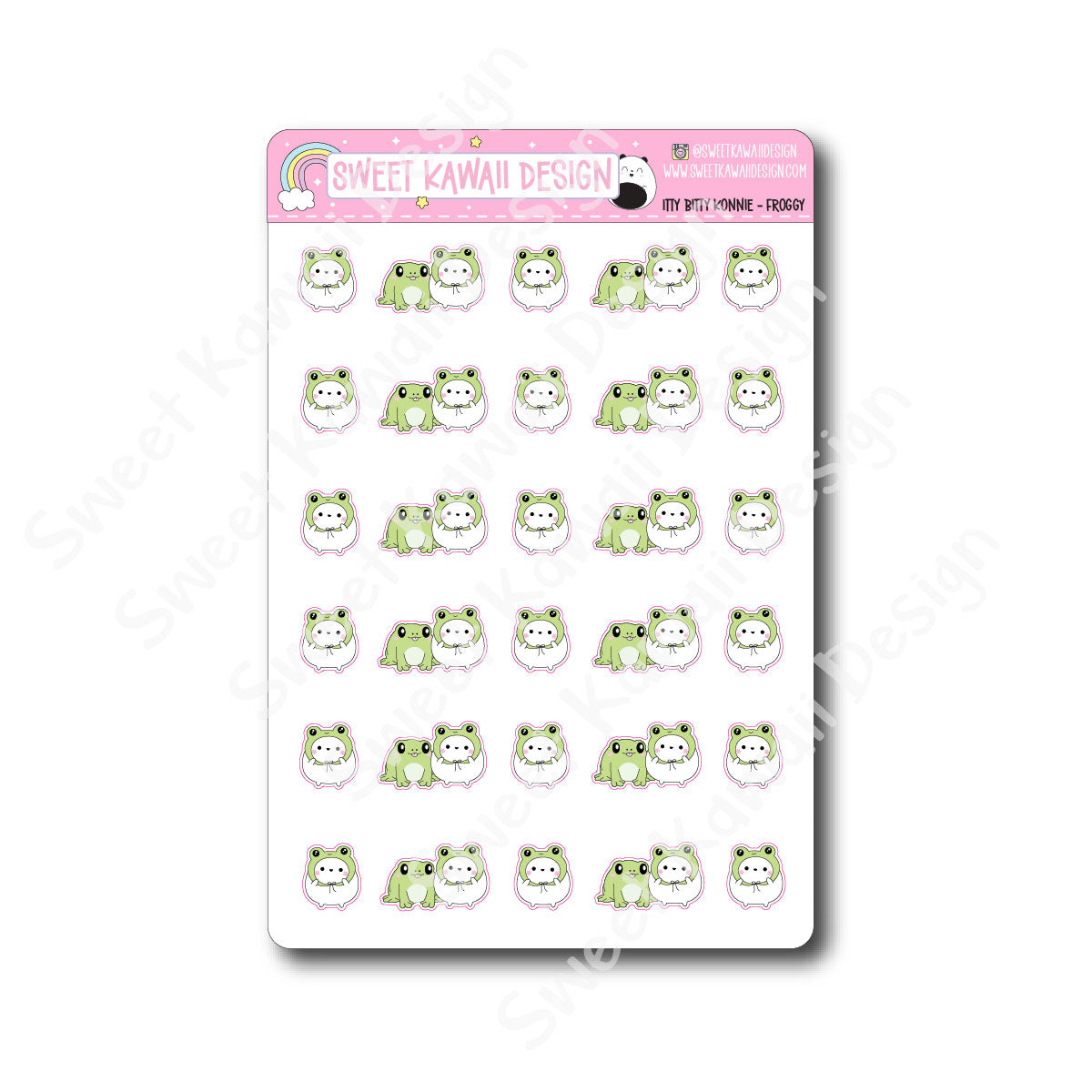Kawaii Konnie Stickers - Froggy