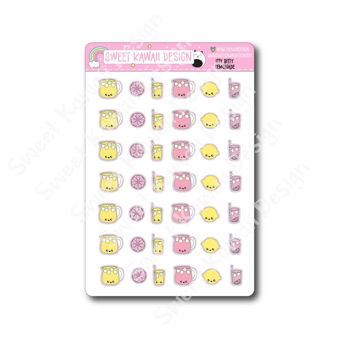 Kawaii Lemonade Stickers