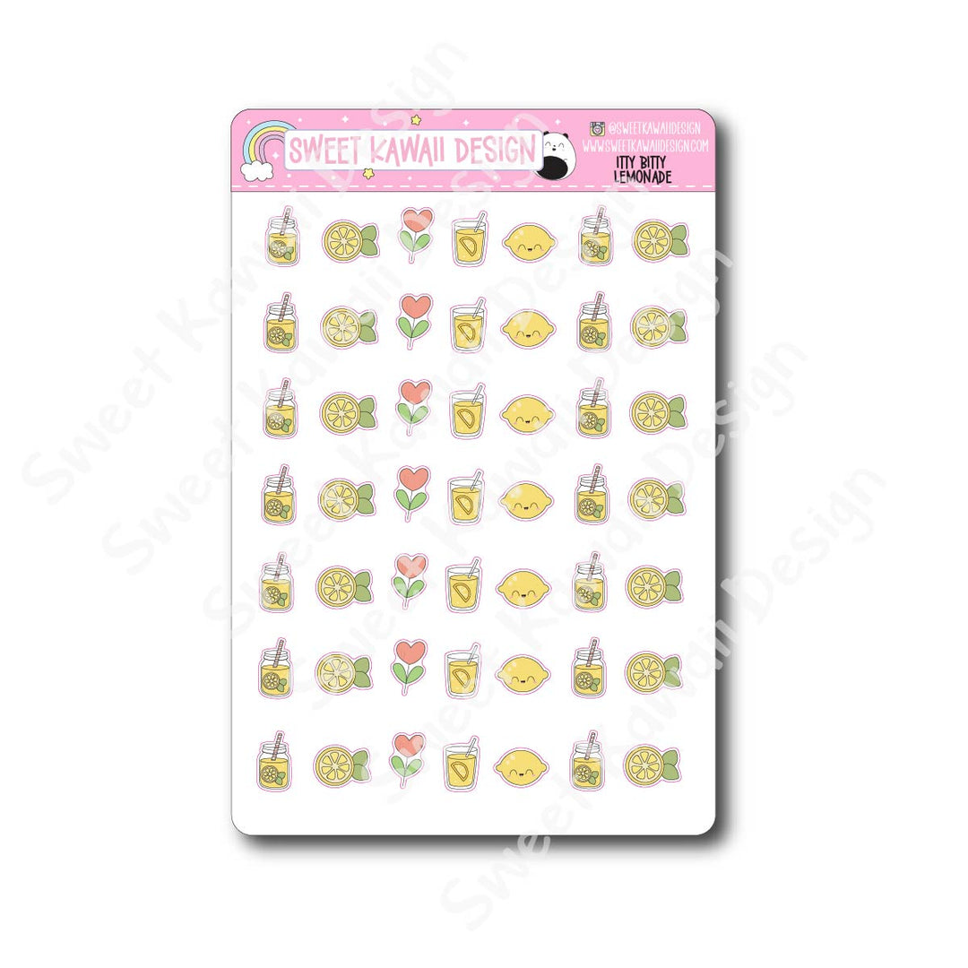 Kawaii Lemonade Stickers