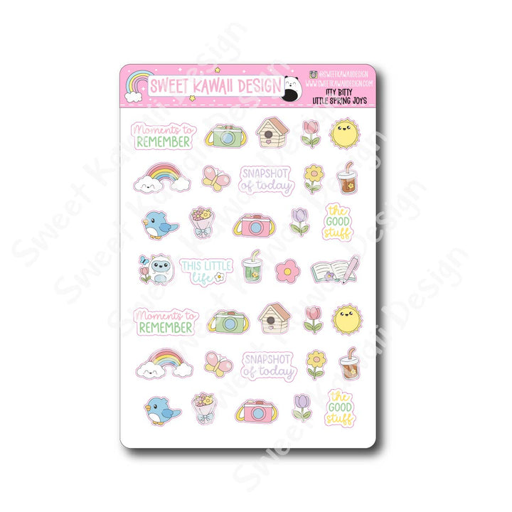 Kawaii Little Spring Joys Stickers (Mix)
