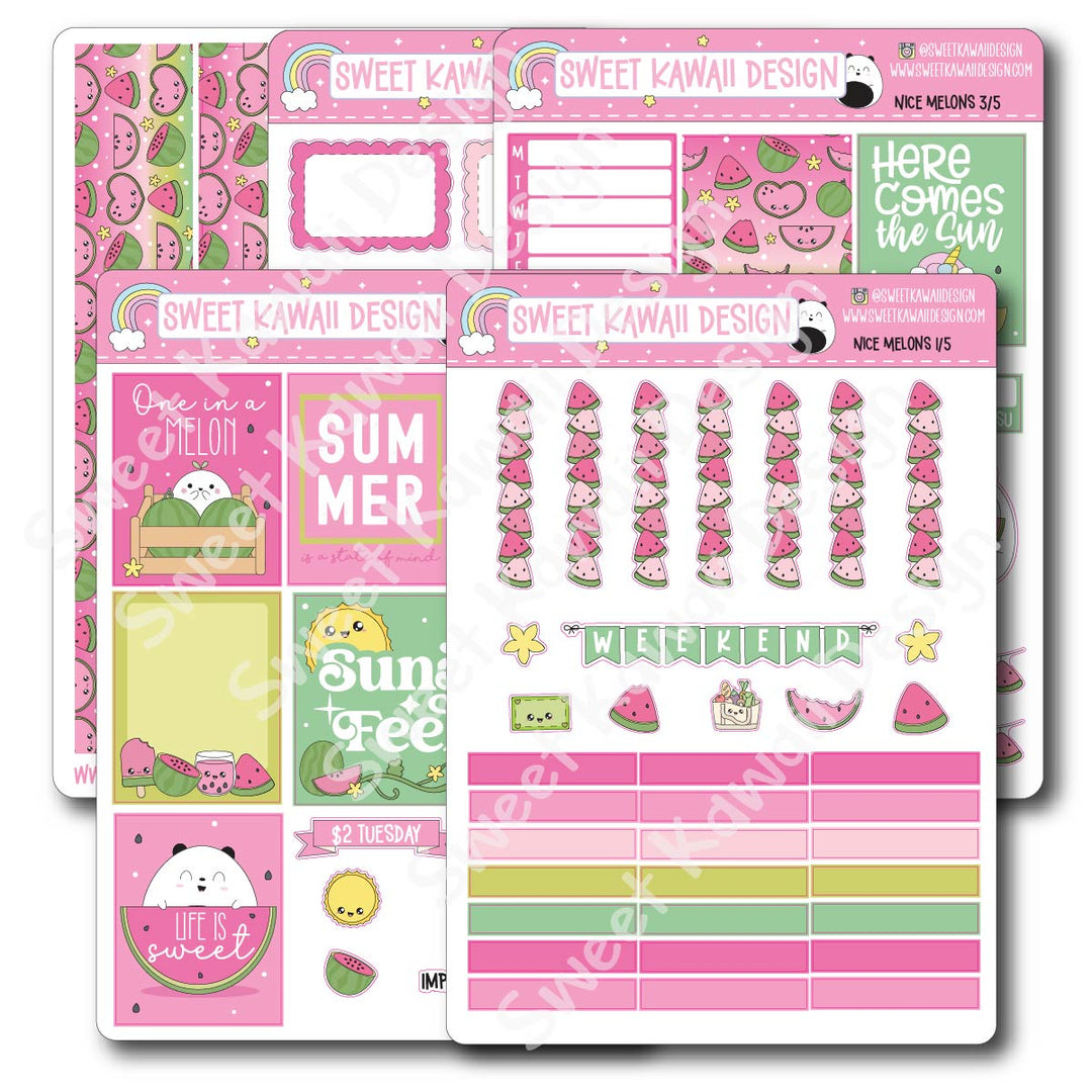 Weekly Kit -Nice Melons - SIZE OPTIONS AVAILABLE