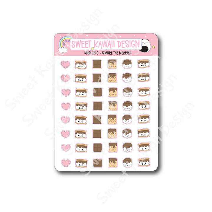 Kawaii Mini Deco Stickers - S'more the Merrier