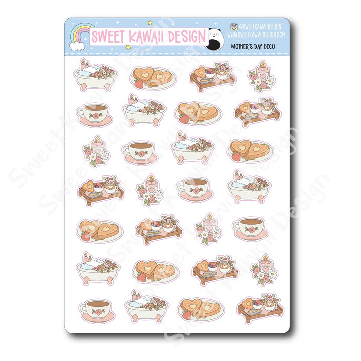 Kawaii Mother's Day Deco Stickers