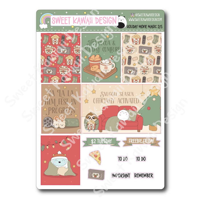 Weekly Kit - Holiday Movie Magic - SIZE OPTIONS AVAILABLE