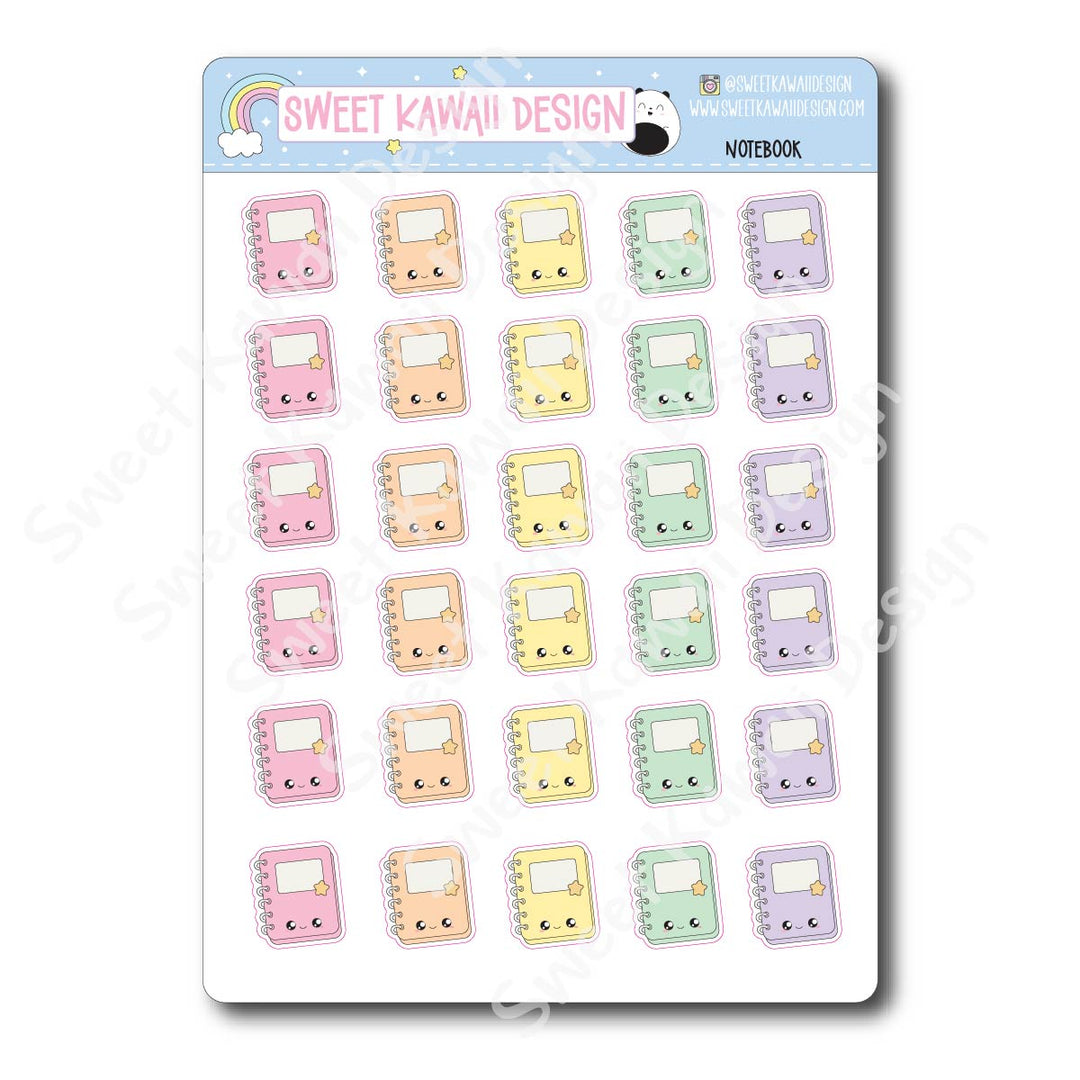 Kawaii Notebook Stickers